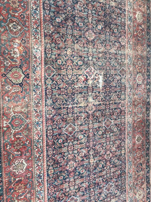 Former carpet Persian Ferahan 19th century handmade 156 X 306 CM