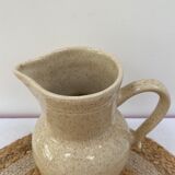 Speckled ceramic vase pitcher