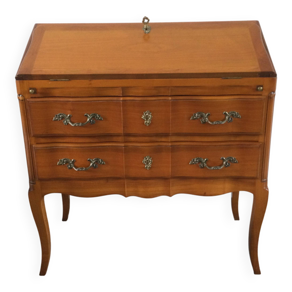 Bureau Dos d'âne En Merisier