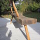 Banc de ferme brutaliste
