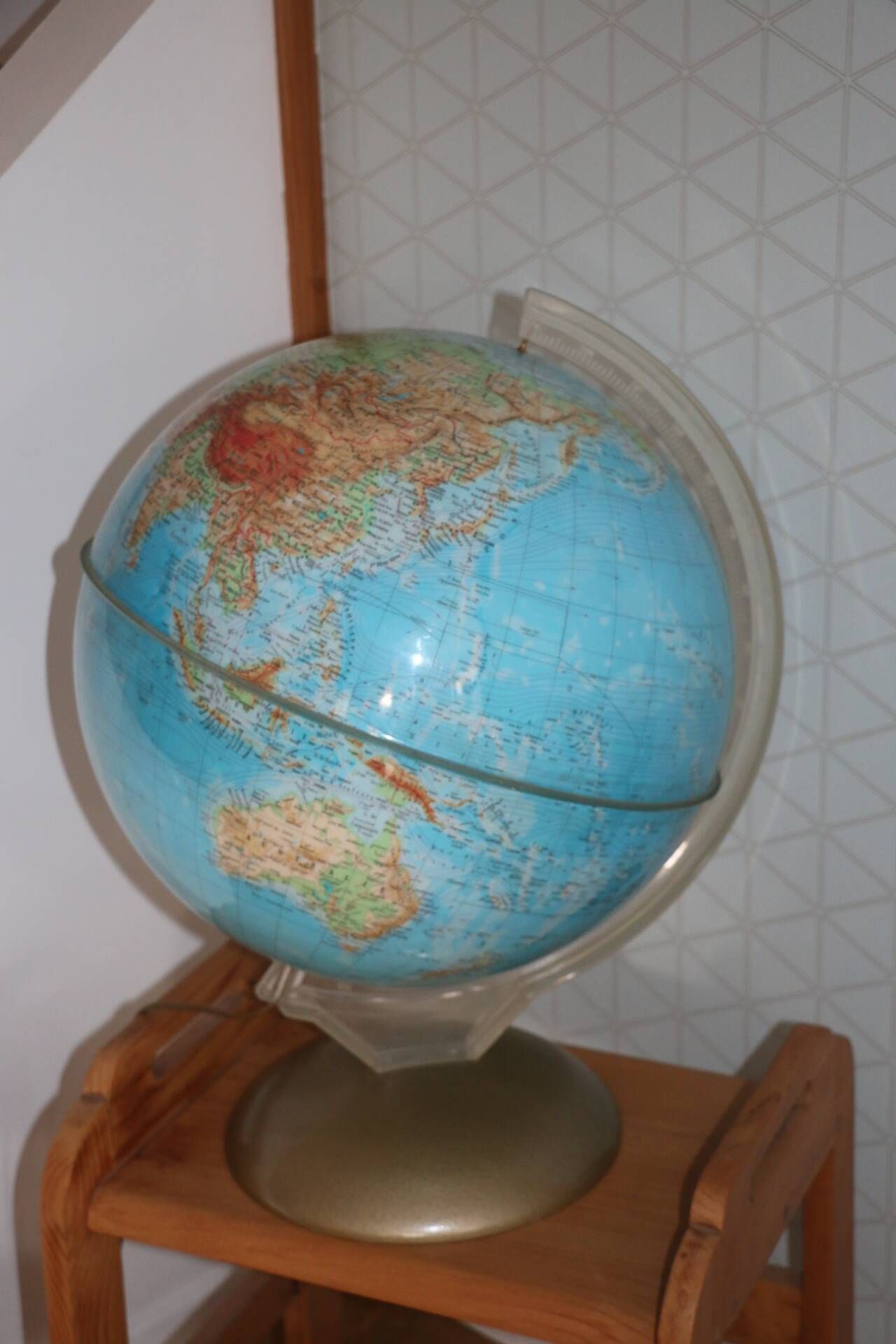 XXL Illuminated Globe Earth 1964