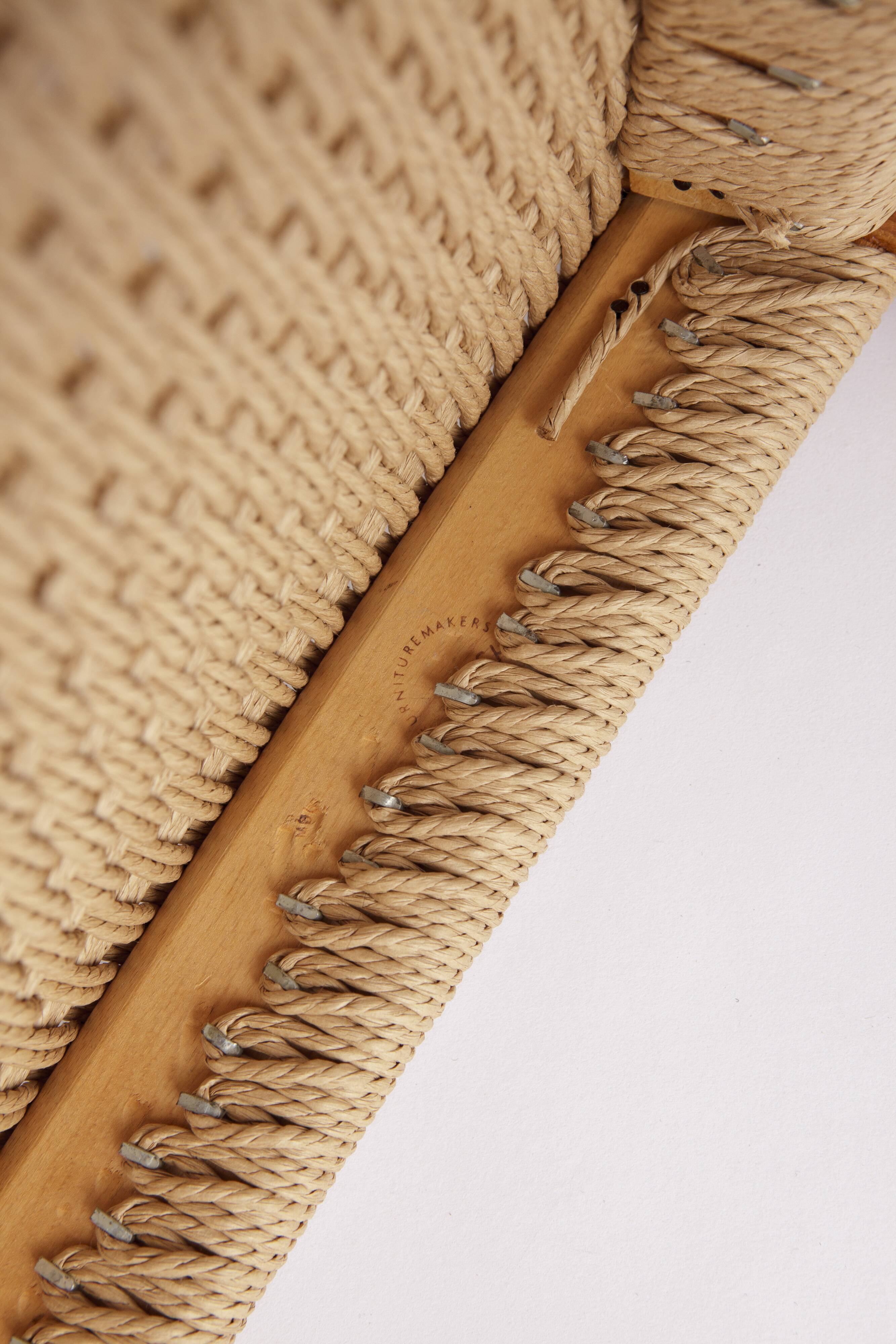 Set 4 chairs model 77 by Niels Møller Chairs 1950