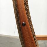 Mid-century model 100 rocking chair in Danish teak by Søren Georg Jensen for Kubus Møbler, 1960s.