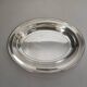 silver-plated salad bowl