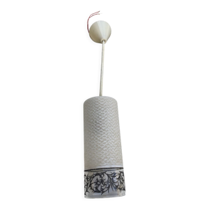 suspension verre vintage