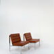 Paire de fauteuils vintage