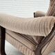 1970s, pair of Danish lounge chairs, original very good condition, corduroy.
