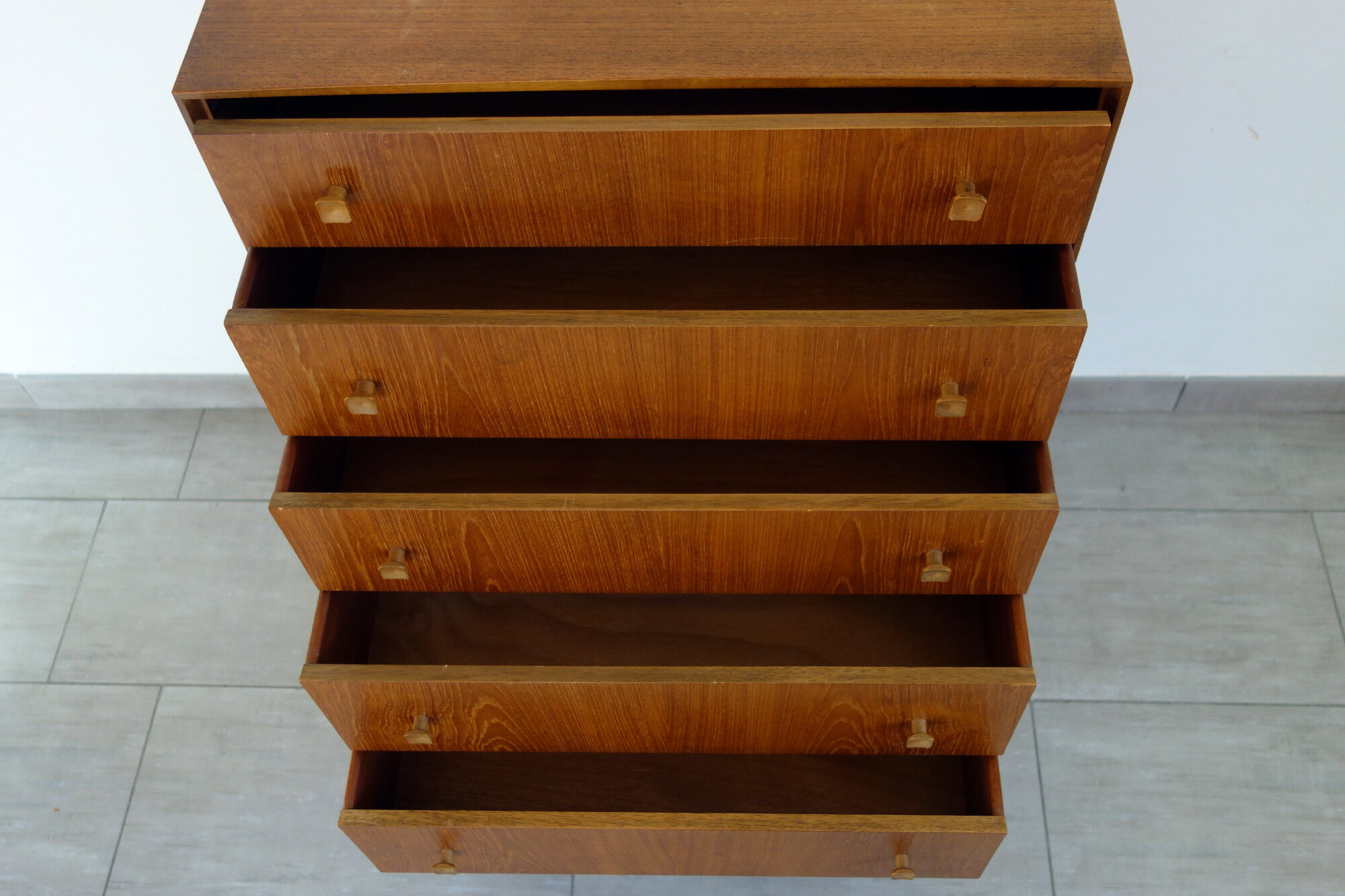 Commode vintage en teck et placage teck par McIntosh, Royaume-Uni, 1960