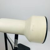 White metal clamp spotlight, vintage