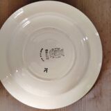 Set of 6 Gien soup plates