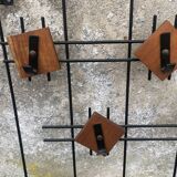 Wall rack to hang vintage 60s