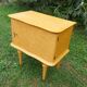 Wooden bedside table