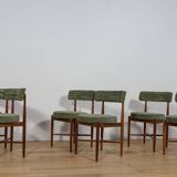 Chaises de salle à manger en teck du milieu du siècle par Ib Kofod Larsen pour G-Plan, années 1960, ensemble de