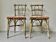 Pair of 19th century Faux Bamboo Parlor Chairs by Thonet