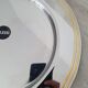 Alessi Ettore Sottsass / Serving plate stainless steel 18/10 and gold NG5100