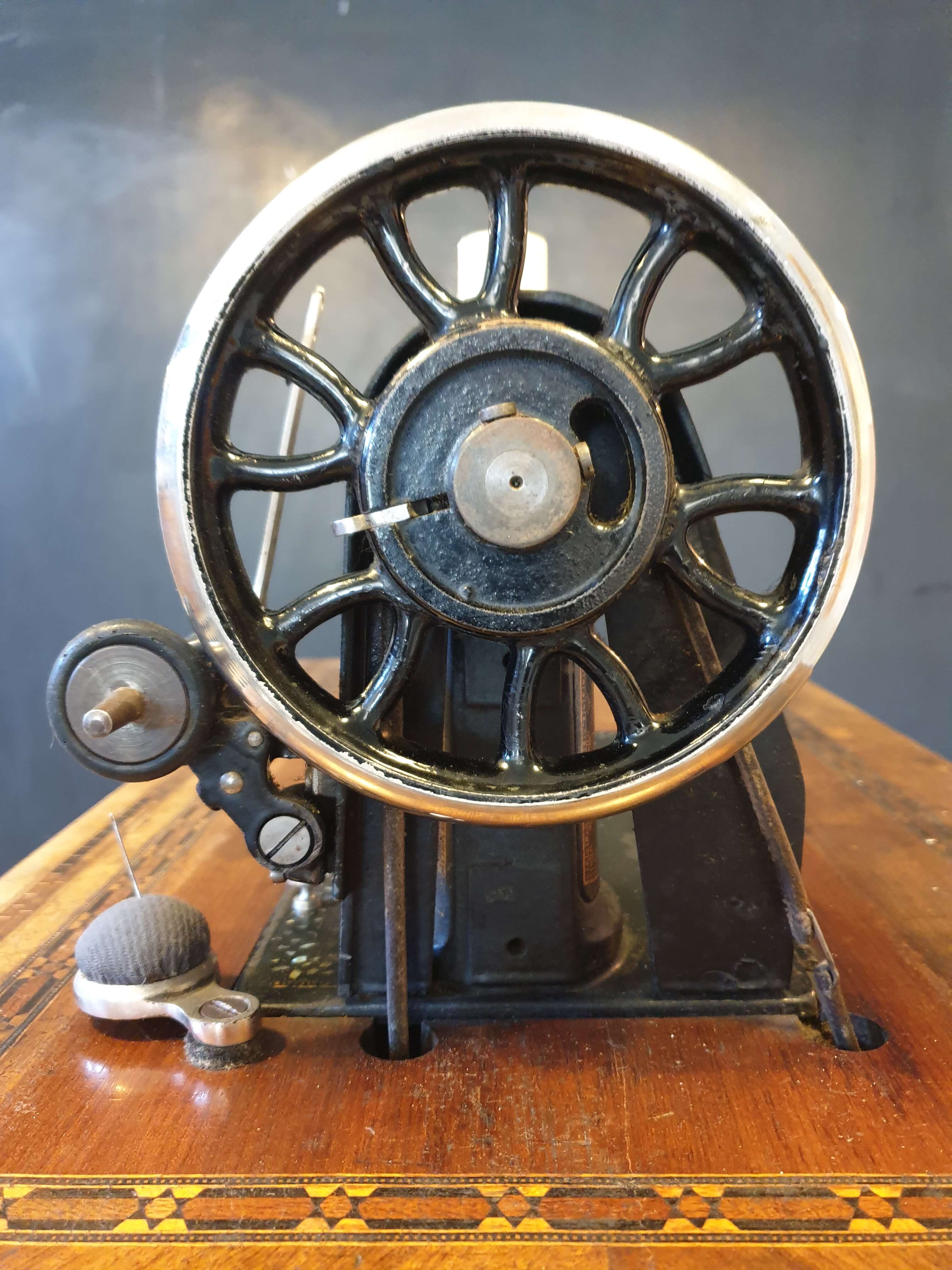 Old gritzner sewing machine