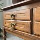 Guillerme and Chambron oak chest of drawers