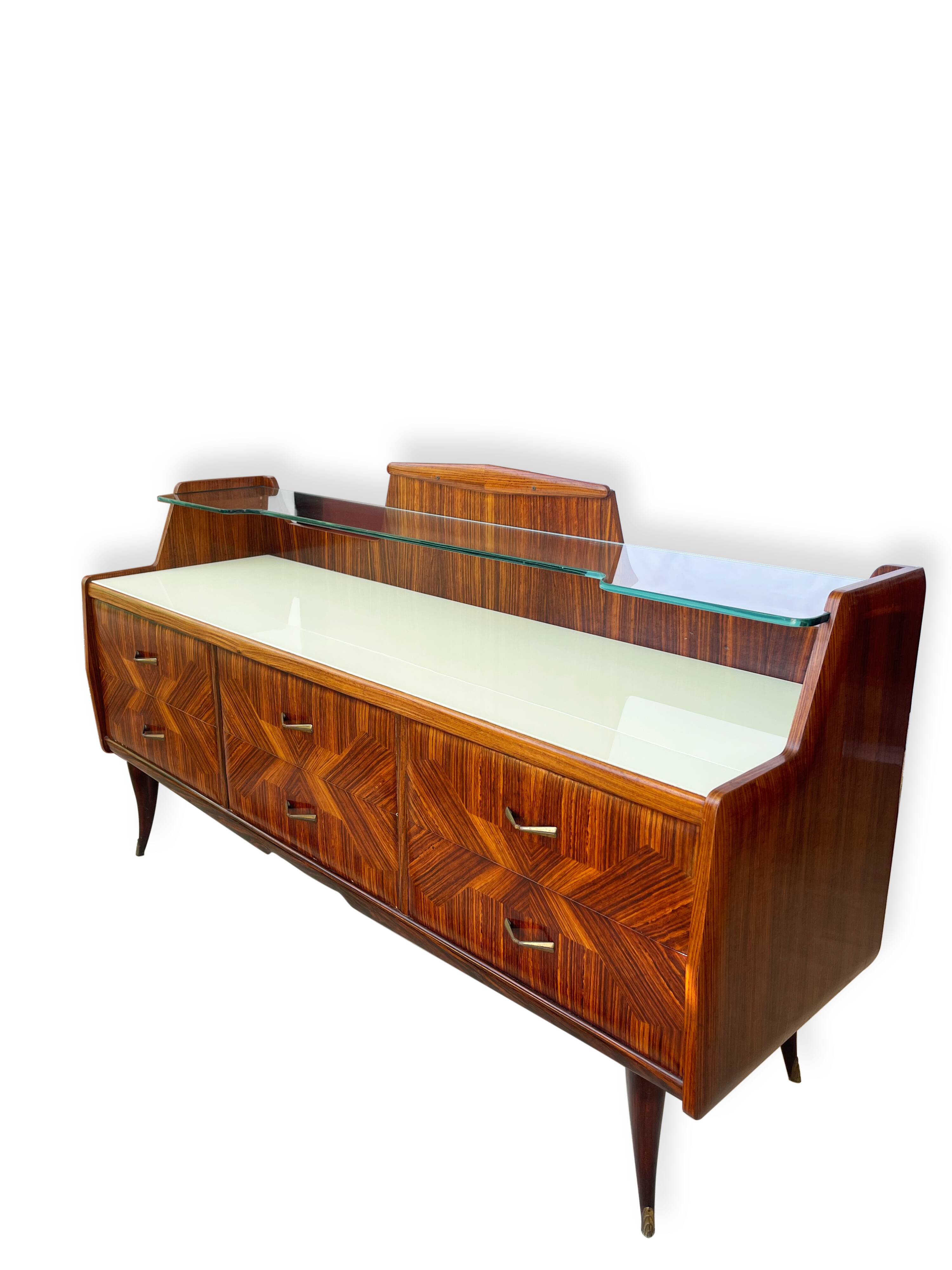 Original handcrafted Italian chest of drawers ,1960s