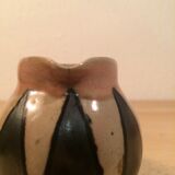 Miniature pitcher signed Odetta in Quimper, art deco ceramics