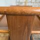 Mid-century modern folding wooden service trolley from the 1960s