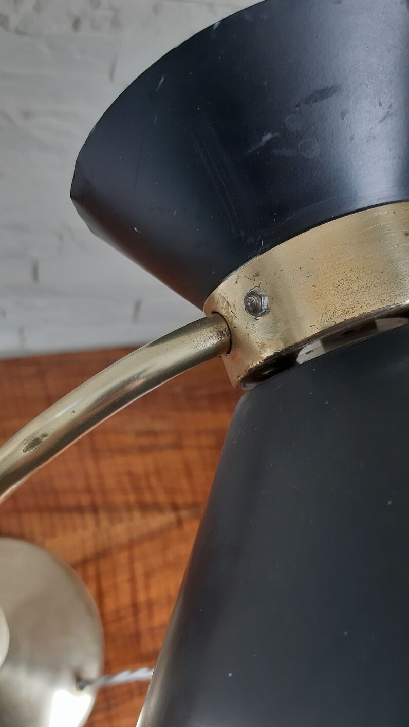 Vintage diabolo lamp