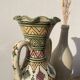 Moroccan artisanal safi vase
