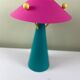 Colorful vintage lamp