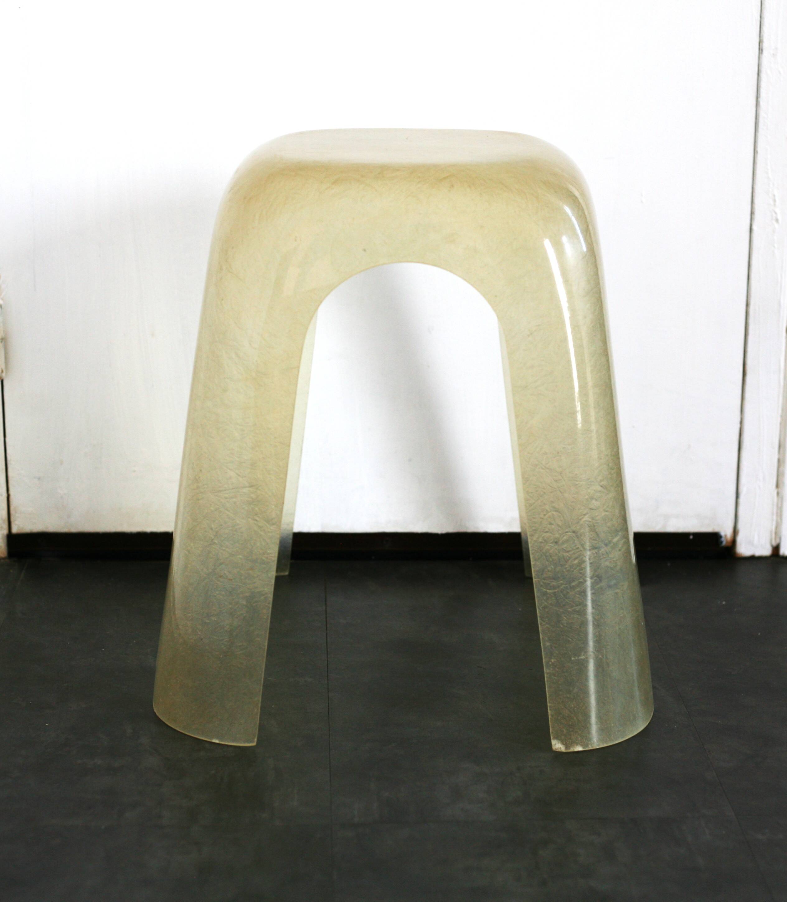 1970s resin stool