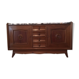 Massive mahogany buffet year 1940