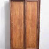 Scandinavian wooden wardrobe
