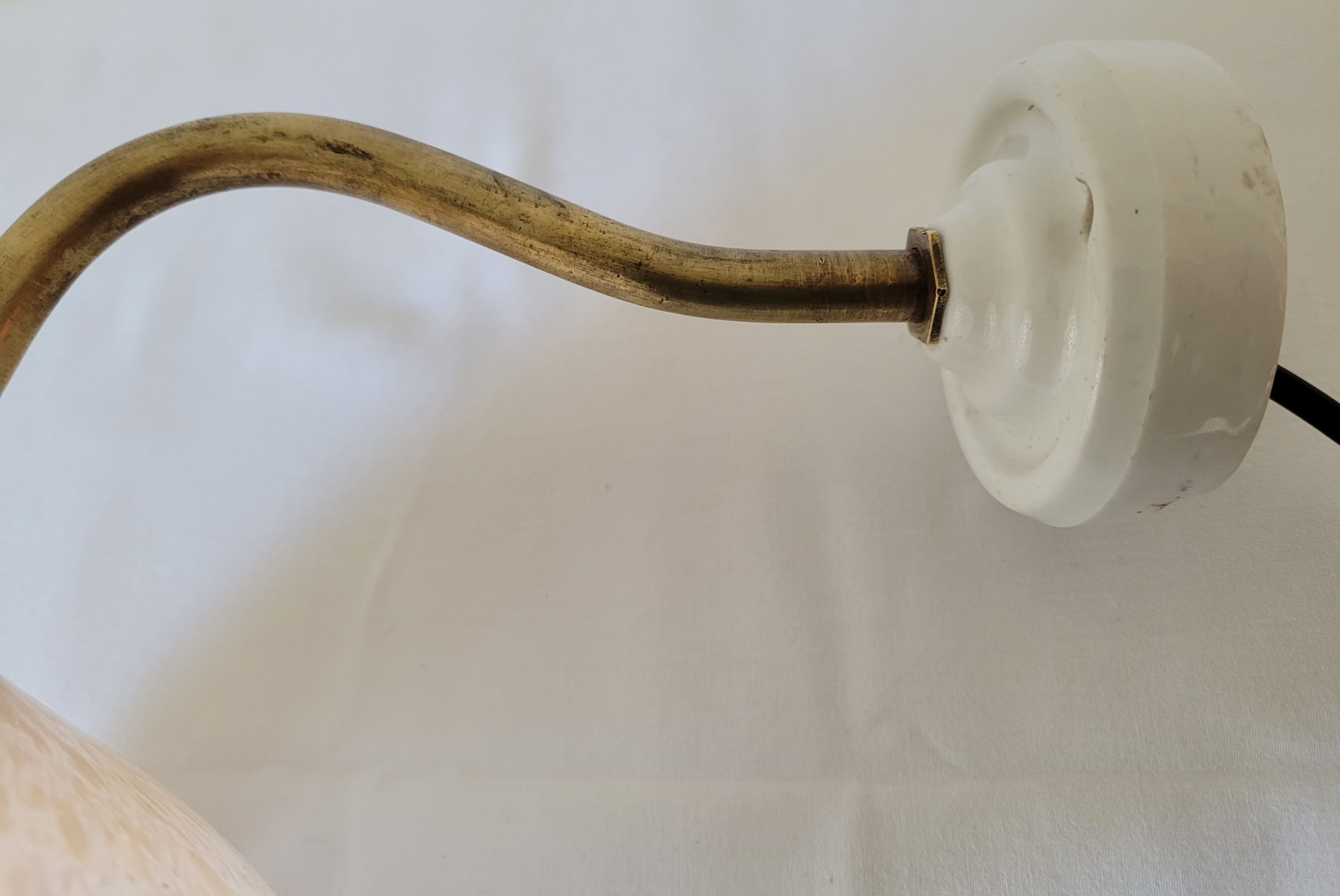 Clichy glass wall lamp