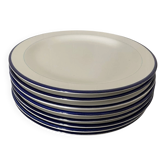 Lot de 8 assiettes Nuova Fontebasso