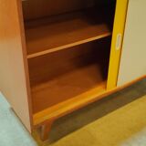 Buffet U 452 Yellow by Jiri Jiroutek for Interier Praha 1960