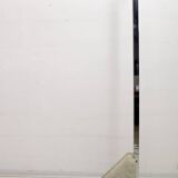 Mid-Century Modern Italian Steel and Travertine Floor Lamp, 1970s