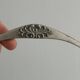 Antique glass and silver-plated metal dish