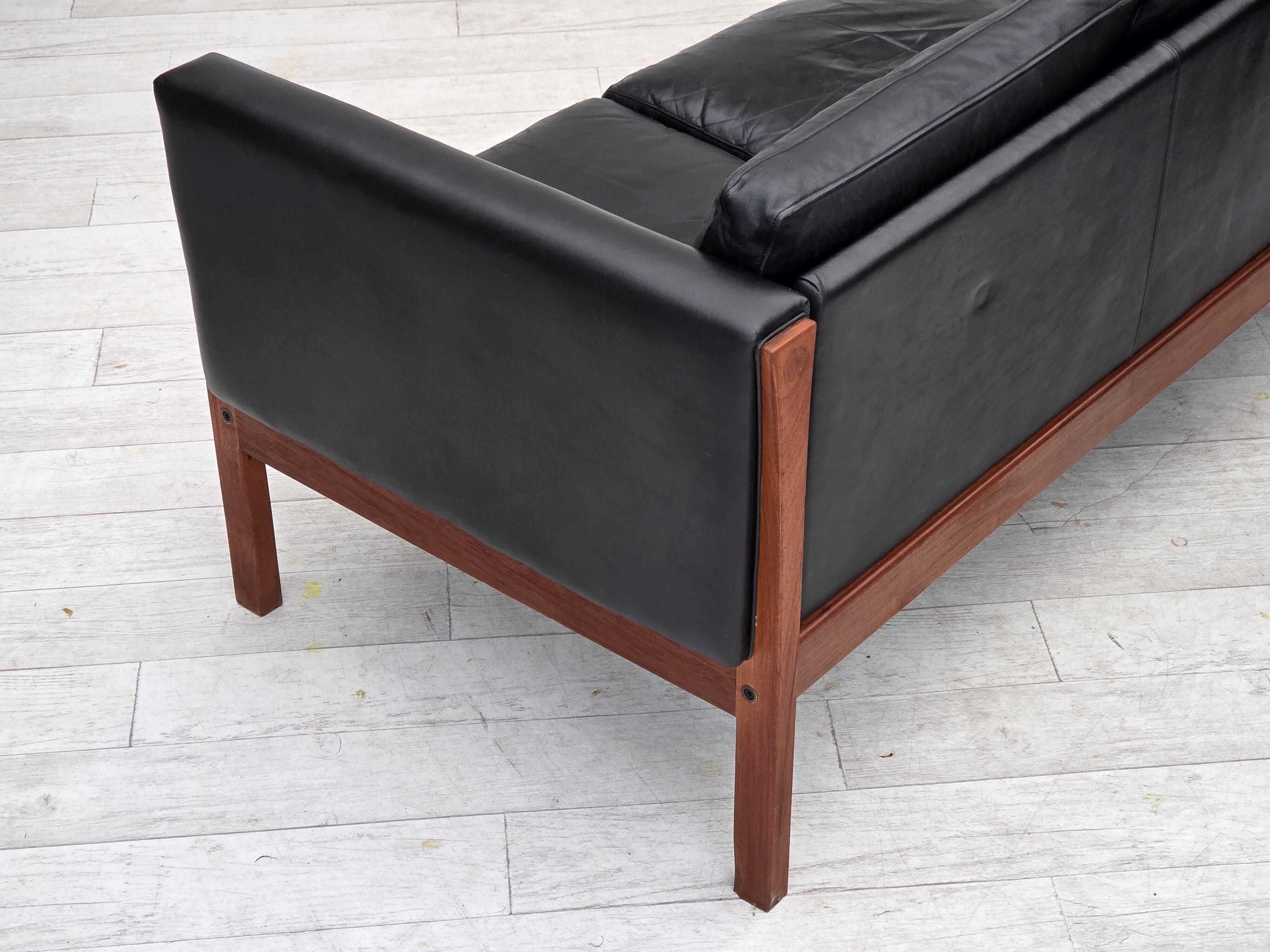 1960s, Danish design by H.J.Wegner, 3 seater sofa model CH 163.