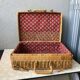 Wicker suitcase