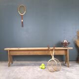 Wooden bench