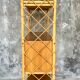 Rattan bookcase, vintage 1960