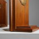 French Art Deco Bookends in Wood and Bronze, circa 1920