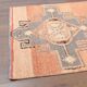 Vintage Turkish Hand-Knotted Wool Cotton Orange Runner Rug 95x408