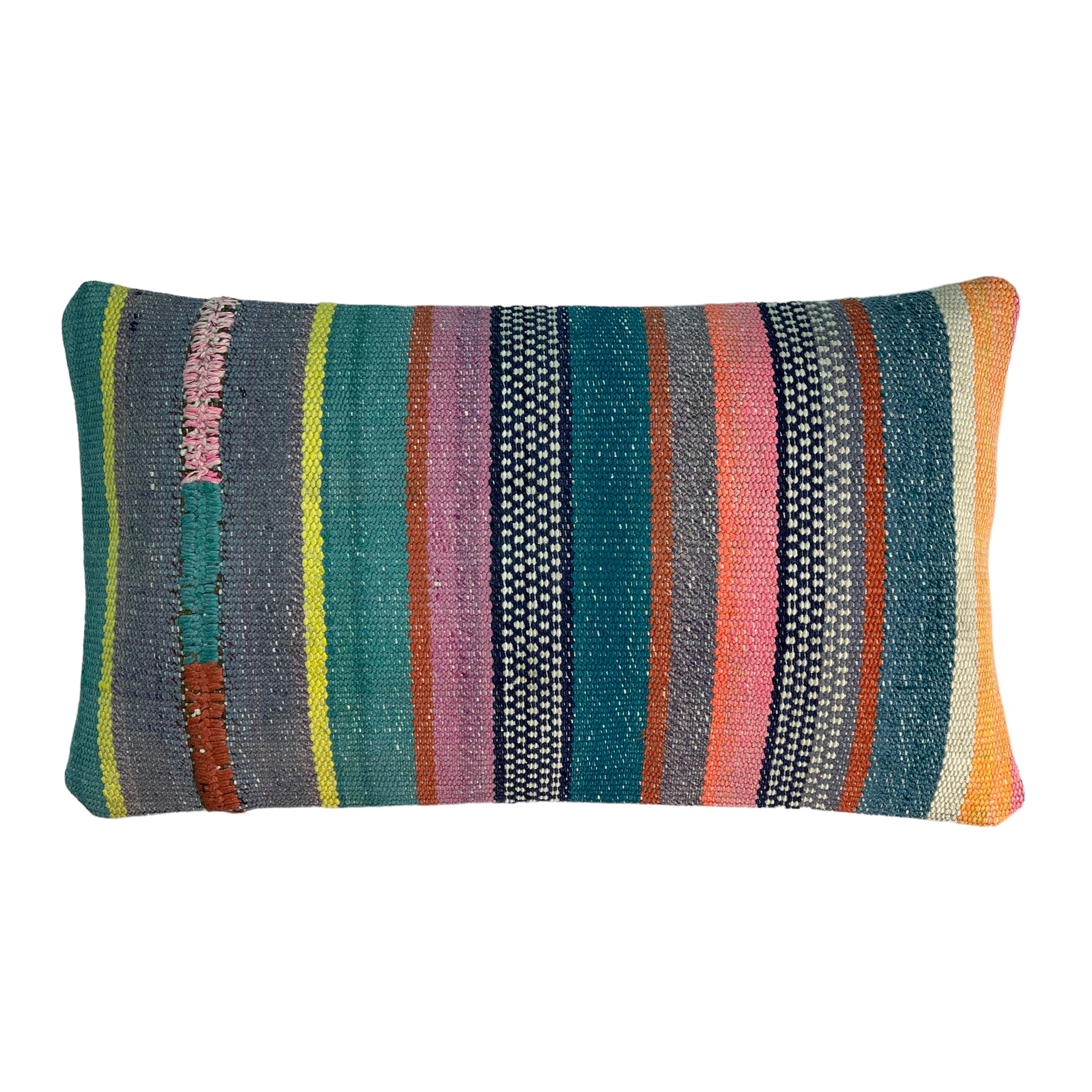 Vintage turkish handmade cushion cover , 30 x 50 cm