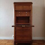 19th century pitch pine weekly style secretary