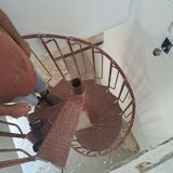 Iron barracks staircase