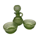 Ensemble pichet ramequin verre vert
