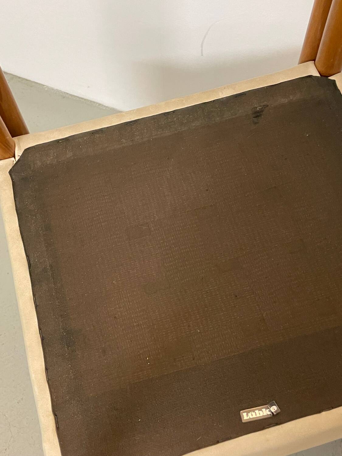 4 x vintage chairs by Lübke 1960s