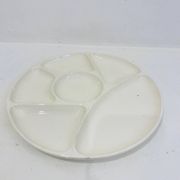A ceramic aperitif plate – Gien, France, 1950s