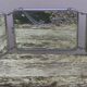 Barber triptych mirror - 78.5 x 18.5cm