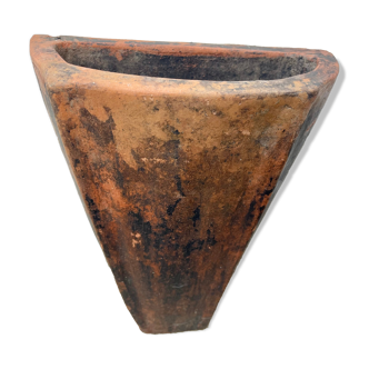 Vintage terracotta plant pot