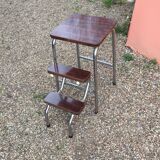 Stool stool 3 market in vintage formica